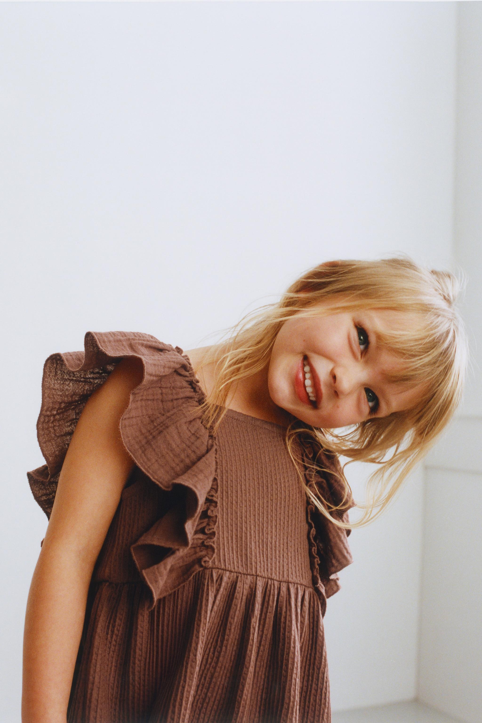 COMBINATION TEXTURED DRESS